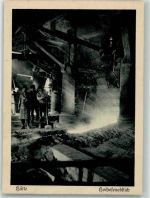 Schweinitz 1921 Foto AK Zeche Hütte Ort lt. Stempel
