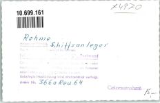 32545 W4970 Rehme FOTO KEINE AK Schiffanleger Motorschiff Helena
