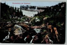 O3700 Wernigerode Brockenbahn Eckerloch Verlag Lederbogen 539 Harzbahn