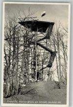 3053 Laaben - Hüttenstempel Franz Krebs Schutzhaus Aussichtsturm Matras Warte