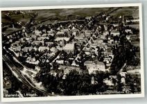09496 O9340 Marienberg , Erzgeb Foto AK Fliegeraufnahme