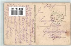 Skopje Uskub 1917 Gebrauchsspuren Deutscher Friedhof Feldpost WK I