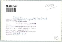 57339 W5927 Zinse FOTO KEINE AK Pension Gasthaus Haus Afflerbach