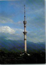 TV Tower 370 m high 1987 AK Russland Funk