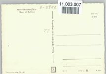 99880 O5812 Waltershausen - Markt Rathaus