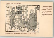 sign. Heine Th. Th. Kinder Mutter Hund Simplicissimus Künstlerkarte