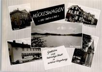 42499 W5609 Hückeswagen - Postamt Sparkasse Bever-Talsperre Peterstraße Kath. kirche
