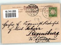 Sankt Augustin Verlag christliche Kunst München Nr. 41 Heilige 1905 Lithographie / Künstlerkarte