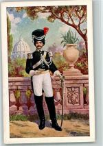 Serie 4394-8 Ufficiale dei Gendarmi in alta uniforme - Uniformen