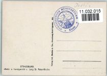 Strassburg Amts- und Landgericht ca 1950 AK Gericht
