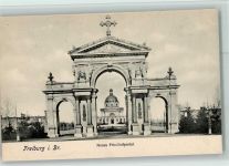 W7800 Freiburg im Breisgau Neues Friedhofportal Friedhof