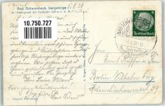 Bad Schwarzbach Czerniawa Zdroj 1938 Gebrauchsspuren Heufuder