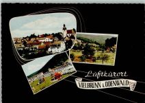 64720 W6120 Vielbrunn , Odenw - Ortsansichten Schwimmbad 3-Bildaufnahme