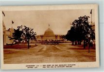 Une vue sur le Pavillon Anglais 1930, offiz. AK Ausstellung