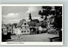 61137 W6369 Kilianstädten - Fachwerkhäuser Kirche