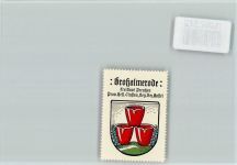37247 W3432 Großalmerode - Vignette Wappen Kaffee Hag ca 1920-1940