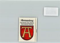 34431 W3538 Obermarsberg - Vignette Wappen Kaffee Hag ca 1920-1940