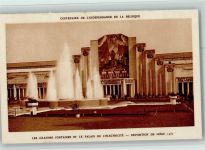Les Grandes Fontaines et le Palais de Electricite 1930, offiz. AK Ausstellung