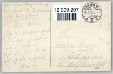 Postamt - Straßenbahn - 1915 AK