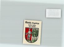 09376 O9156 Oelsnitz , Erzgeb - Vignette Wappen Kaffee Hag ca 1920-1940