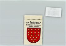 48455 W4444 Bad Bentheim - Vignette Wappen Kaffee Hag ca 1920-1940