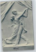Serie 1085 Ball-Momente No 3 AK Relief Abbildung Reliefdruck 1903