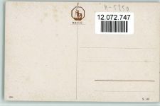 Nr. 956 S. 148 Wassermühle bei Mondschein Schwarzwaldmühle Künstlerkarte