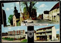 65479 W6096 Raunheim - Evangel. Kirche Am Dalles Pestalozzischule Kreissparkasse 4-Bildaufnahme
