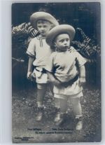Prinz Wilhelm, Prinz Louis Ferdinand als Kleinkinder Adel Prinz Wilhelm 1910
