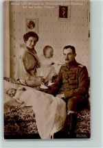 Herzog und Herzogin zu Braunschweig mit beiden Kindern Adel Prinzessin Victoria Luise
