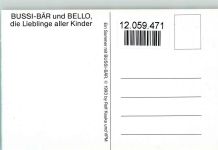 Bussi-Bär und Bello auf der Wasserrutsche Comic