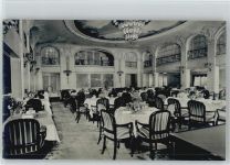 Hadag Schiff New York Speisesaal 1. Klasse Foto AK Dampfer New York