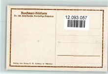 Der Mönch und das Schwein Nr. 159 Fritz Boehle, der heilige Antonius, christliches Kunstwart Postkarte