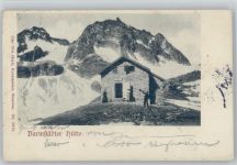 St. Anton am Arlberg Darmstädter Hütte um die Jahrhundertwende Silvretta, Lechtal, Montafon