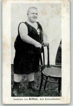 Arthur der Kolossalknabe Dicker Mensch 1911