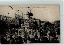 Nice 1924 - Defile carnevalesque - Festwagen AK Karneval