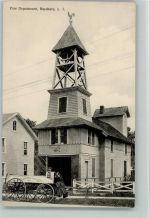 Fire Departement, Bayshore, L. I. ca 1910 AK USA Feuerwehr