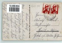 66111 W6600 Altenkessel 1949 - Neudorf - Gerhardtstraße, Moltkestraße, AK