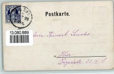 Courier Privat Stadtpost 1899 Phila