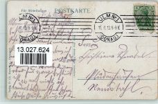sign J. Merte - Auf dem Marsche 1913 AK Soldat