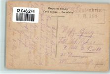 Lowitsch 1916 - Bernhardinen Kloster AK Woiwodschaft Lodz