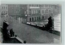 W8500 Nürnberg Museumsbrücke Hochwasser-Katastrophe Hochwasser 1909
