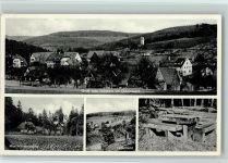 69429 W6935 Mülben - Gesamtansicht Max-Wilhelmshöhe Teilansicht Bank 4-Bildaufnahme