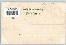 W7260 Hirsau sign K. Mutter Mutter, K. Künstlerkarte