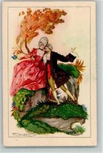 Liebespaar - Nr. 1067 AK Mauzan, A. 1930