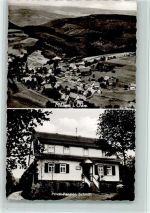69429 W6935 Mülben 1955 Foto AK Pension H. Schmitt, Wirtschaft zur Alp, AK