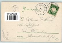 83700 W8185 Kreuth b Tegernsee 1901 Prägedruck
