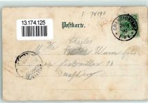 70190 Cirey 1899 Künstlerkarte Le Donon Kirche