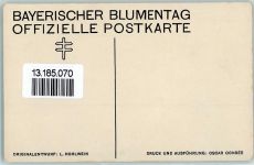 Bayer. Blumentag Offiz. Karte Hohlwein, L.