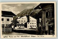 6654 Holzgau - Gasthaus Pension neue Post Oldtimer Emailleschild Maggi